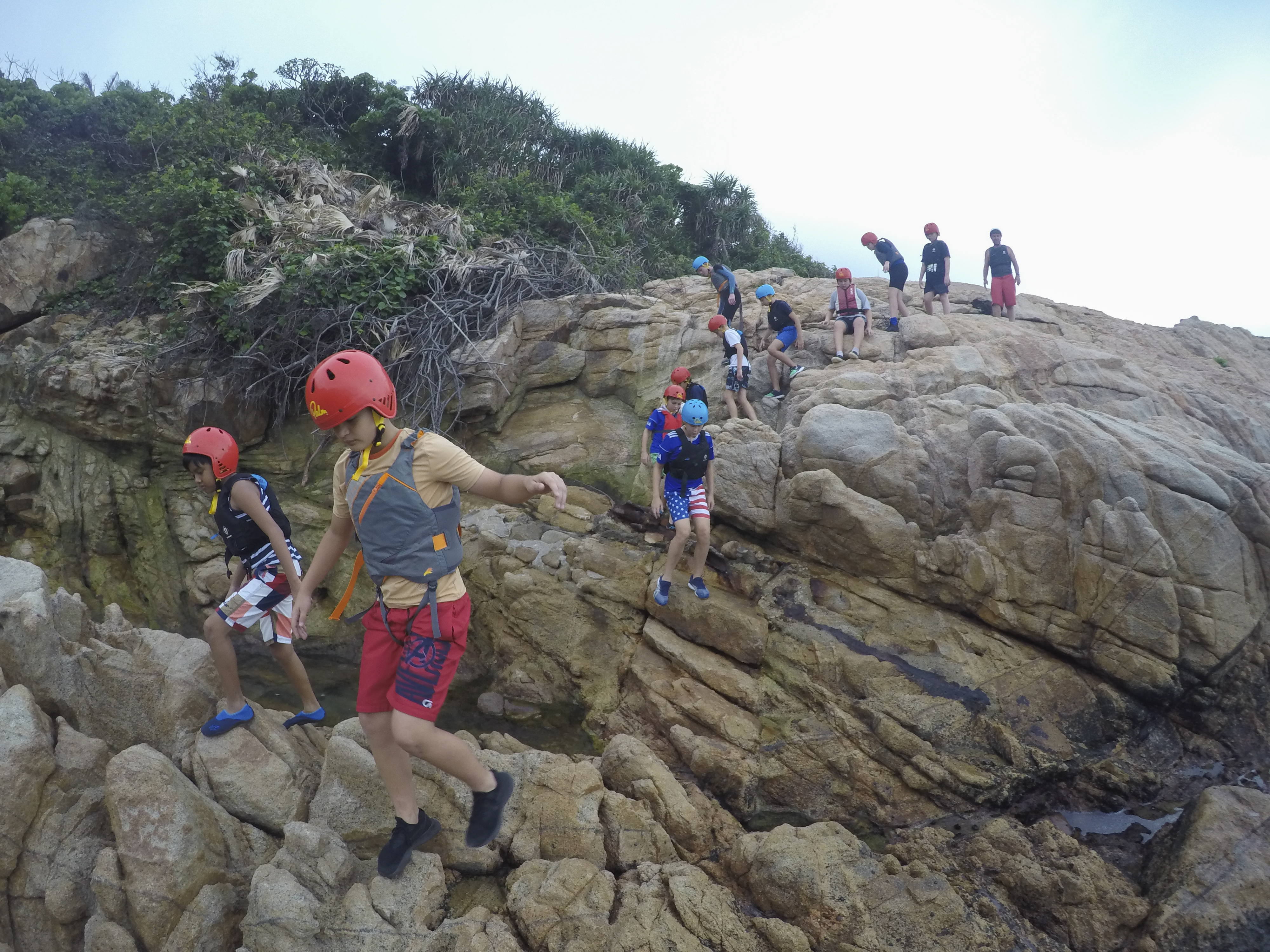 Coasteering